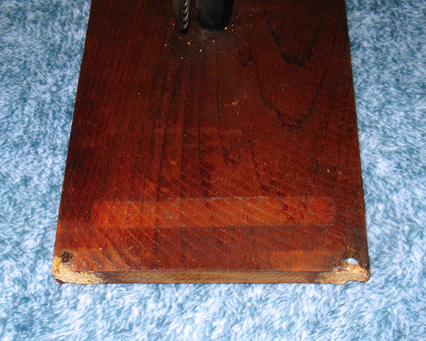 Chime Supporting Plate Top Edge With Filler